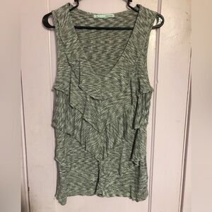 Maurices ruffled tank top